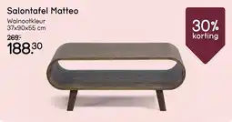 Leen Bakker Salontafel Matteo aanbieding