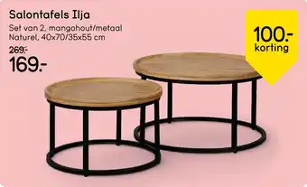 Salontafels Ilja