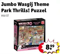 Kruidvat Jumbo Wasgij Theme Park Thrills! Puzzel aanbieding