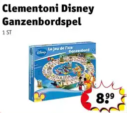 Kruidvat Clementoni Disney Ganzenbordspel aanbieding
