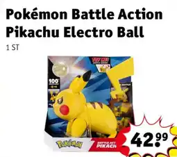 Kruidvat pokemon battle action pikachu electro ball aanbieding