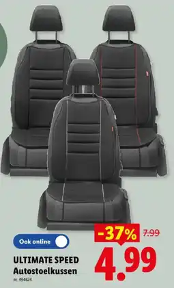 Lidl Ultimate speed autostoelkussen aanbieding