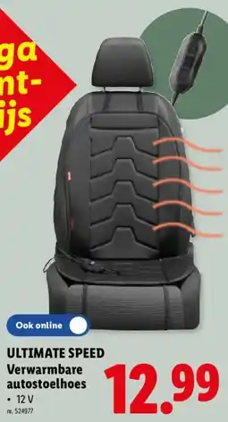 Lidl verwarmbare autostoelhoes aanbieding