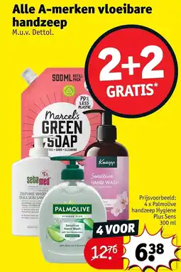 Kruidvat Vloeibare handzeep aanbieding
