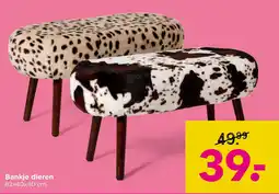 Xenos Bankje dieren aanbieding