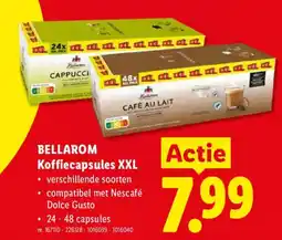 Lidl Bellarom koffiecapsules xxl aanbieding