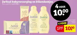 Kruidvat Zwitsal babyverzorging en billendoekjes aanbieding