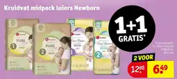 Kruidvat Kruidvat midpack luiers Newborn aanbieding