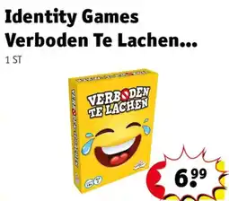 Kruidvat Identity Games Verboden Te Lachen... aanbieding