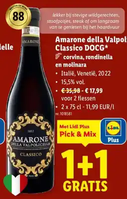 Lidl Amarone della Valpolicella Classico aanbieding