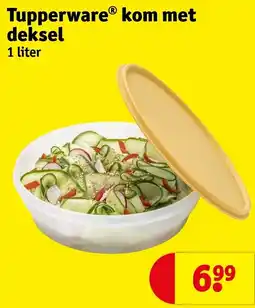 Kruidvat Tupperware kom met deksel aanbieding