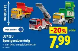 Lidl Lupilu speelgoedvoertuig aanbieding