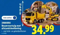 Lidl Jamara bouwvoertuig met afstandsbediening aanbieding