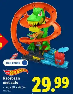 Lidl Racebaan met auto aanbieding