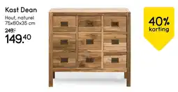 Leen Bakker Kast Dean aanbieding