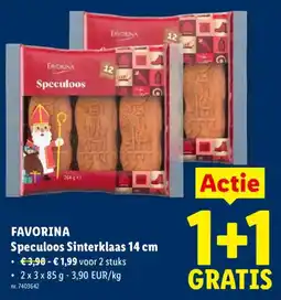 Lidl favorina speculoos sinterklaas aanbieding