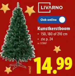 Lidl Kunstkerstboom aanbieding