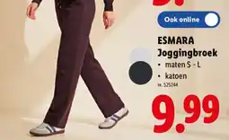 Lidl Esmara joggingbroek aanbieding
