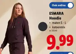 Lidl Esmara hoodie aanbieding