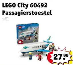 Kruidvat lego city passagierstoestel aanbieding