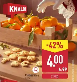 ALDI Clementines aanbieding