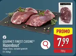 ALDI Gourmet Finest Cuisine Hazenbout aanbieding