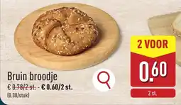 ALDI Bruin Broodje aanbieding