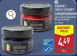 ALDI Gourmet Finest Cuisine Lompviseieren aanbieding