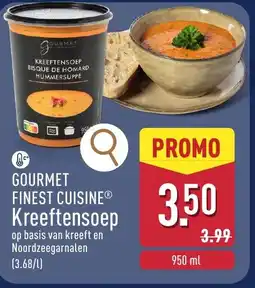 ALDI Gourmet Finest Cuisine Kreeftensoep aanbieding