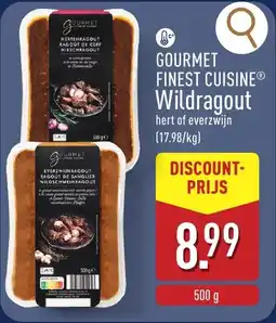 ALDI Gourmet Finest Cuisine Wildragout aanbieding