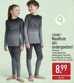ALDI Crane Naadloze Ski- Ondergoedset aanbieding