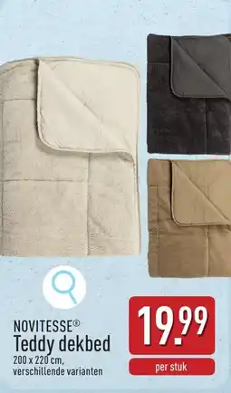 ALDI Novitesse Teddy Dekbed aanbieding