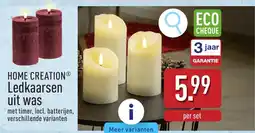 ALDI Home Creation Ledkaarsen aanbieding