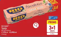 ALDI Rio Mare Tonijn aanbieding