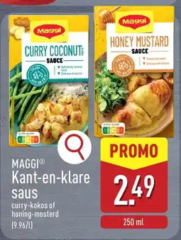 ALDI Maggi Kant-en-klare saus aanbieding