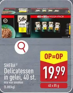 ALDI Sheba Delicatessen in Gelei aanbieding