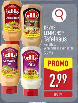 ALDI Devos Lemmens Tafelsaus aanbieding