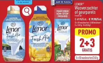 Lenor Wasverzachter of Geurparels
