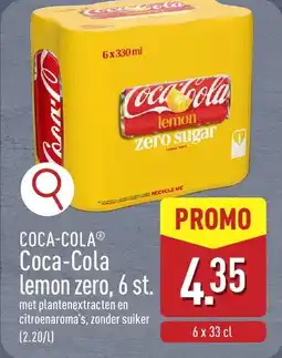 ALDI Coca-Cola Lemon Zero aanbieding