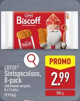 ALDI Lotus Sintspeculoos aanbieding
