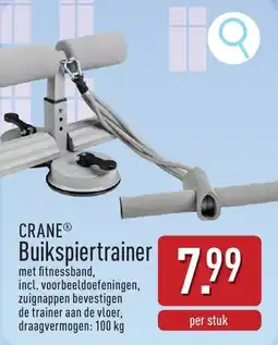 ALDI Crane Buikspiertrainer aanbieding