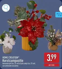 ALDI Home Creation Kerstcompositie aanbieding