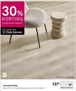 Karwei Laminaat Valley aanbieding