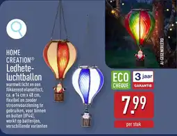 ALDI Home Creation Led Hete Luchtballon aanbieding