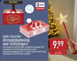 ALDI Home Creation Afstandsbediening voor Lichtslingers aanbieding
