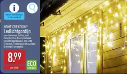 ALDI Home Creation Ledlichtgordijn aanbieding