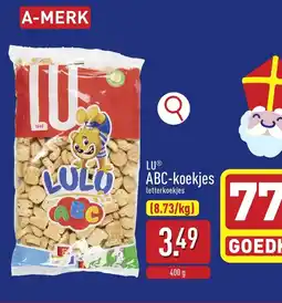 ALDI LU ABC-koekjes aanbieding