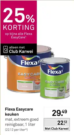 Karwei Flexa Easycare keuken aanbieding