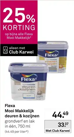 Karwei Flexa Mooi Makkelijk deuren & kozijnen aanbieding