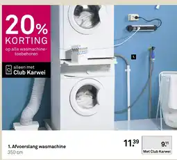 Karwei Afvoerslang wasmachine aanbieding